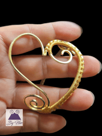 Image 3 of Heart Cuff