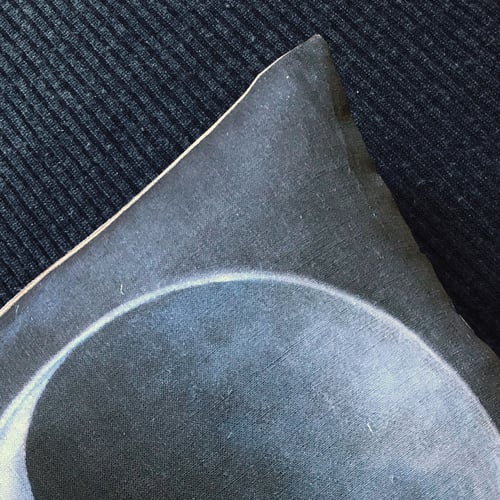 Image of Linen Man in the Moon Cushion