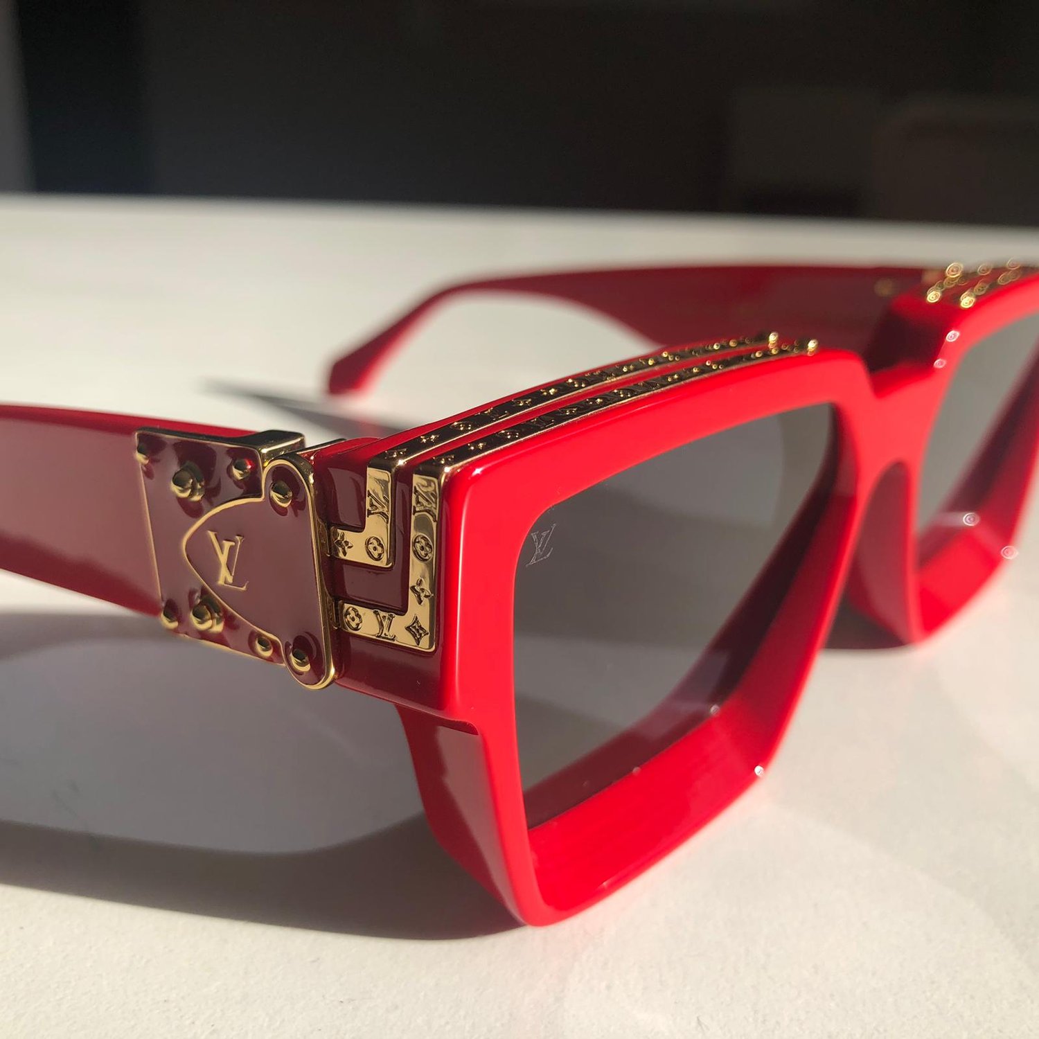 Louis Vuitton x Virgil Abloh Sunglasses 1.1 Millionaires &quot;RED&quot; | Private Label Concierge