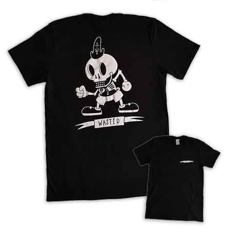 Image of Wasted Skeleton Long Sleeves and Short Sleeves