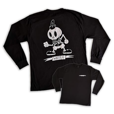 Image of Wasted Skeleton Long Sleeves and Short Sleeves