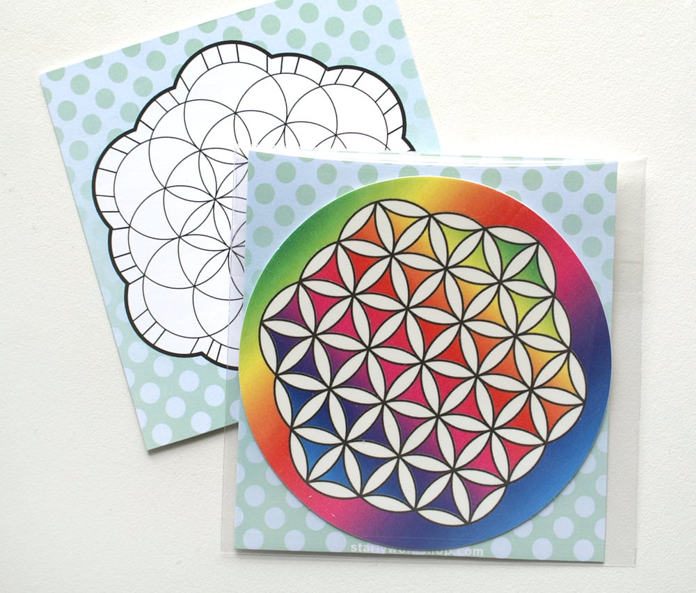 Image of Flower of Life - Vinyl Decal