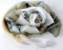 Lily Greenwood Large Scarf - Swallows at Sunrise - HALF PRICE