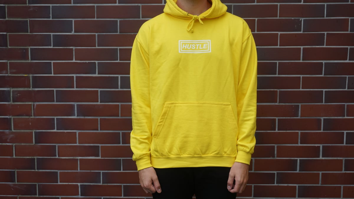 Image of Hustle Hoodie gelb