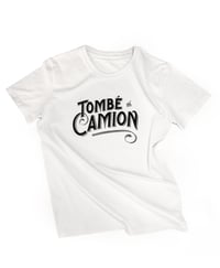 T-shirt blanc Typo