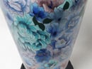 Image of LOVELY MEDIUM -SIZED BLUE CHINESE CLOISONNE "100 FLOWER" VASE