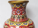 Image of BEAUTIFUL & VINTAGE EXTRA LARGE CHINESE RED CLOISONNE VASE