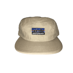Image of phillymade. 5 panel unstructured hat khaki