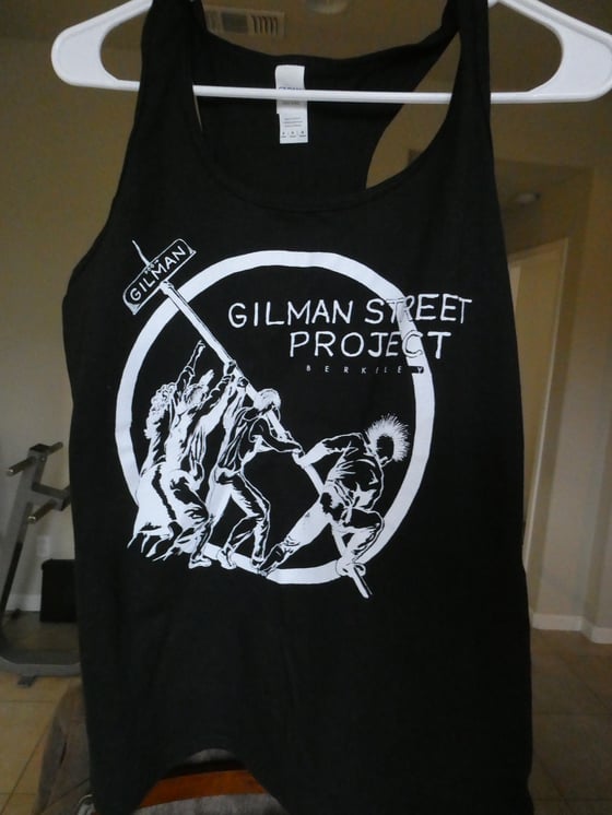 Image of Tank Top with Original 924 Gilman Logo Designed by Richie Bucher