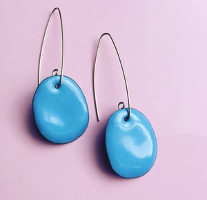 Image of Enamel drops - sky blue 