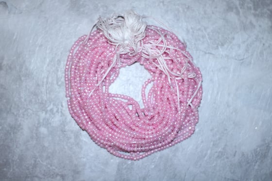 Image of Light Pink Tie Waistbead  