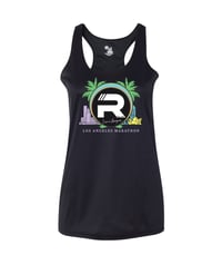 WOMENS RACERBACK TANK - BLACK