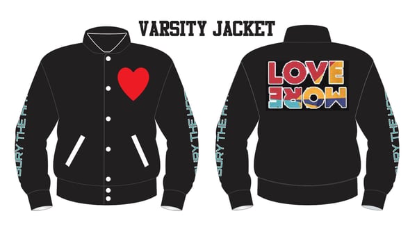 Image of “2019” LOVE MORE VARSITY JACKET
