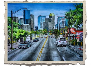 Image of Westheimer at Montrose | Prints