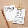 Watch + Listen Journaling Cards (Digital)