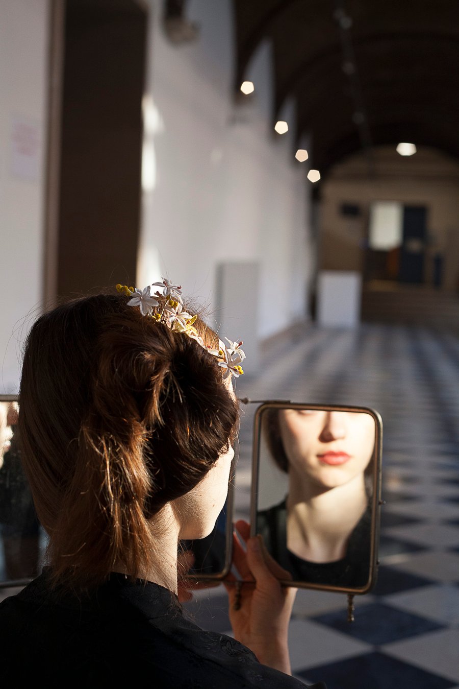 Image of Peigne petites fleurs stella