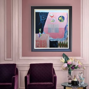 Image of Contemporary Painting, 'The Jazzy Vase,' Poppy Ellis