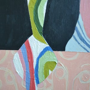 Image of Contemporary Painting, 'The Jazzy Vase,' Poppy Ellis