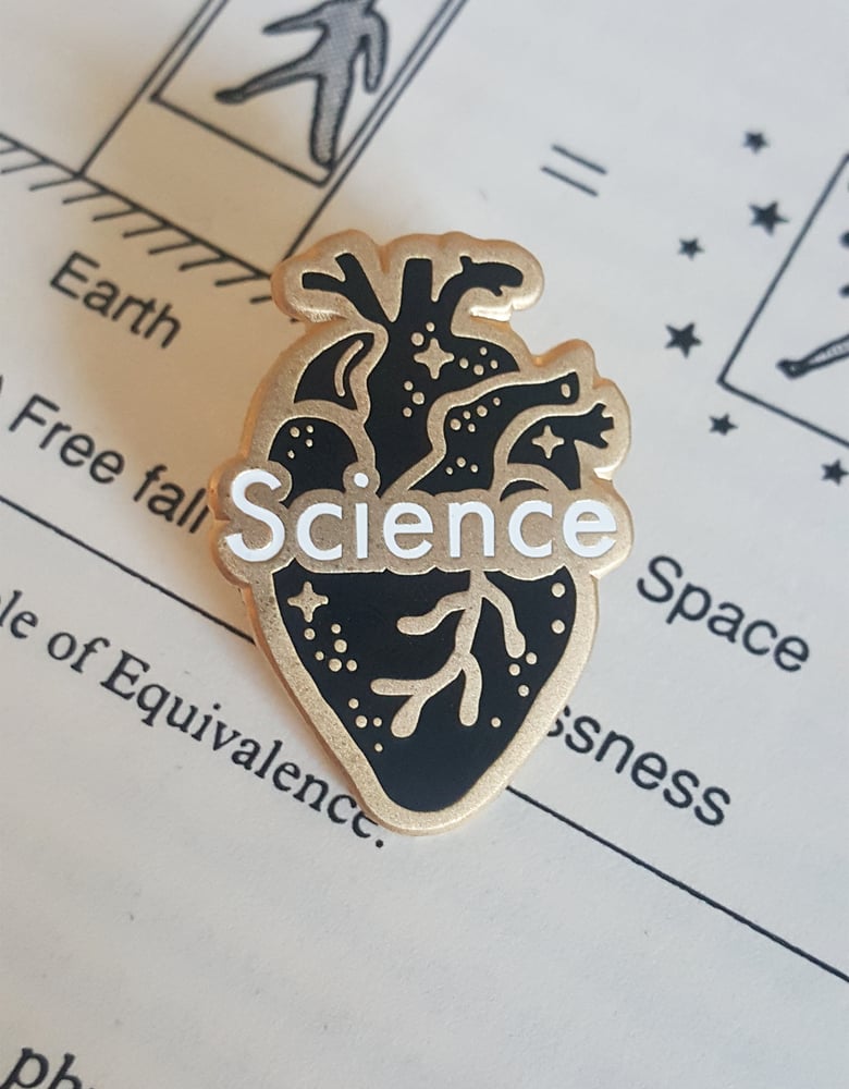 Image of Heart & Science Pin