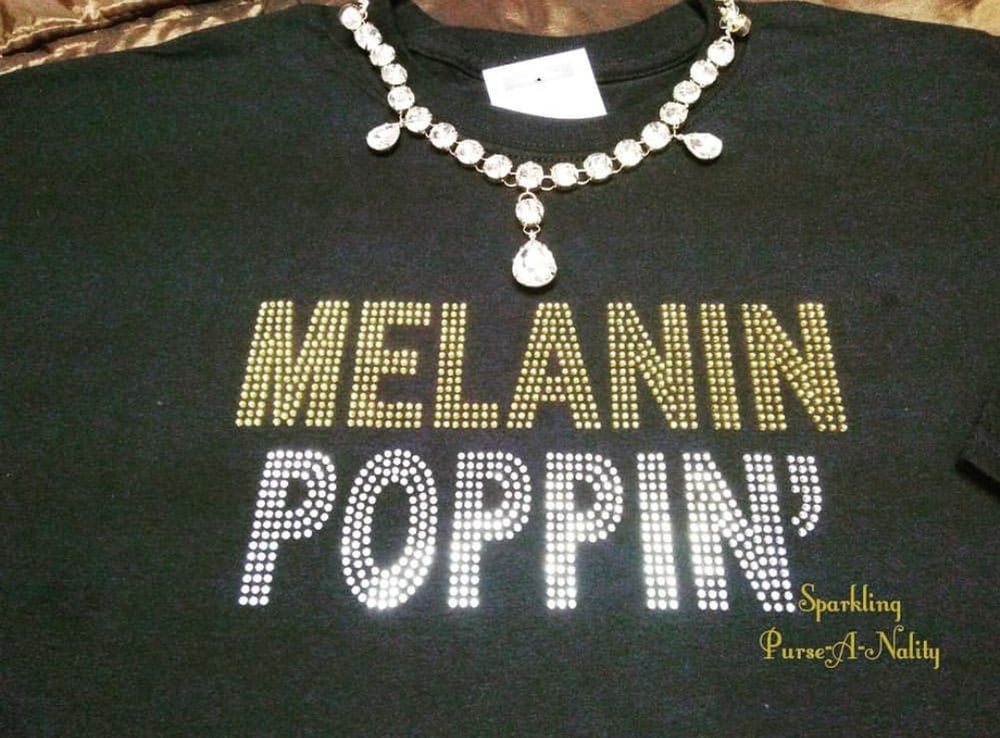 Image of "Sparkling" Melanin Poppin'