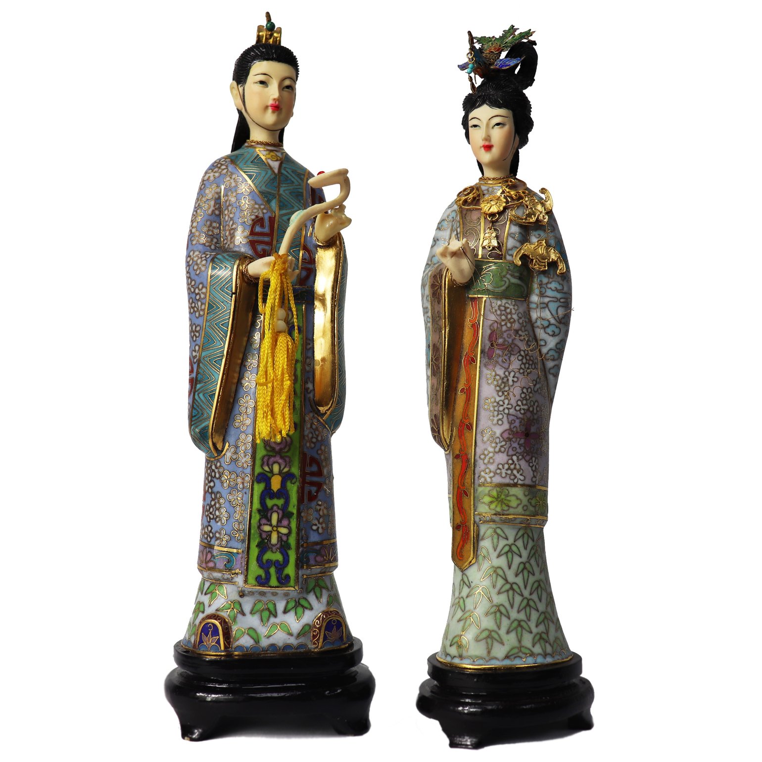 small asian figurines