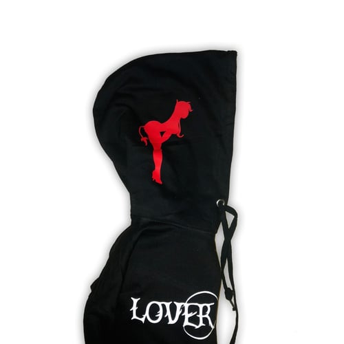 Image of “LOVER BOY” Hoodie #2 (black)