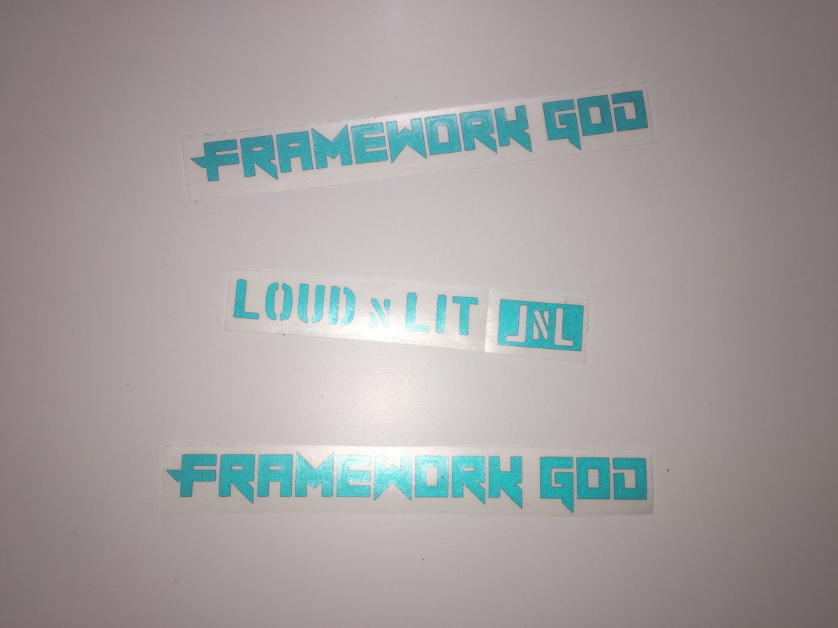 Image of FRAMEWORK GOD PACK