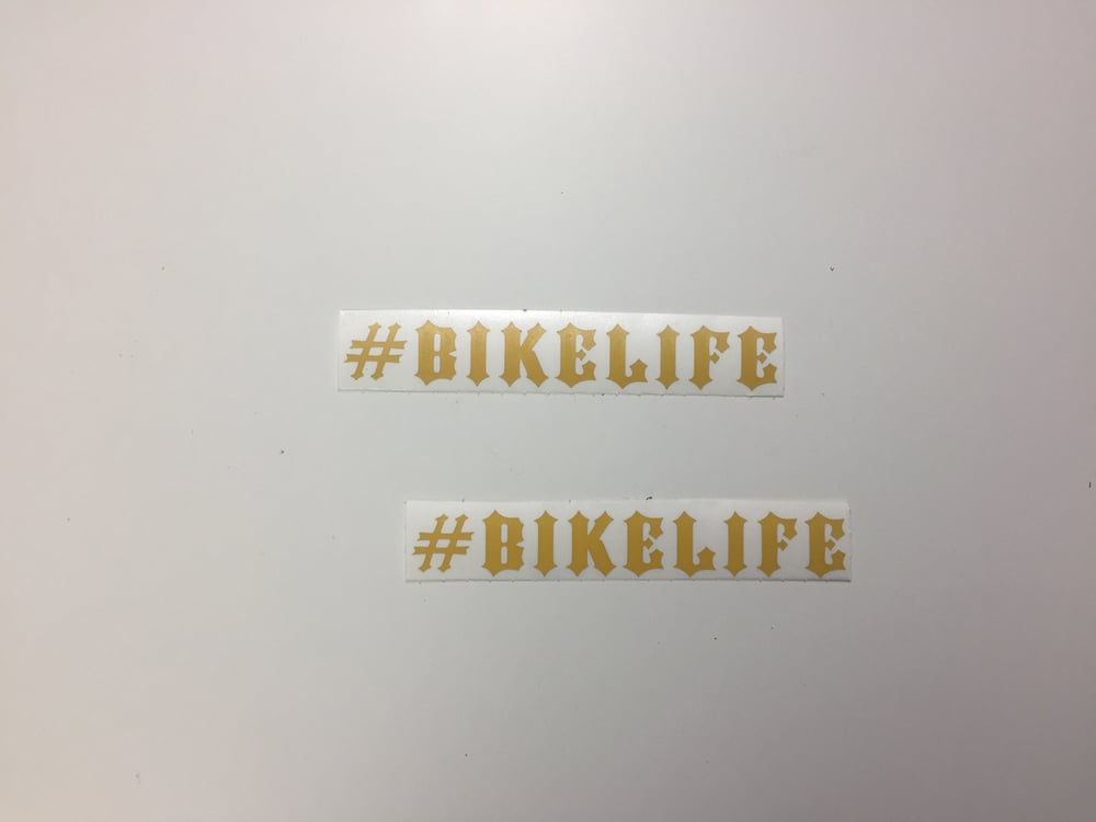 Image of #BIKELIFE Sticker Pack 