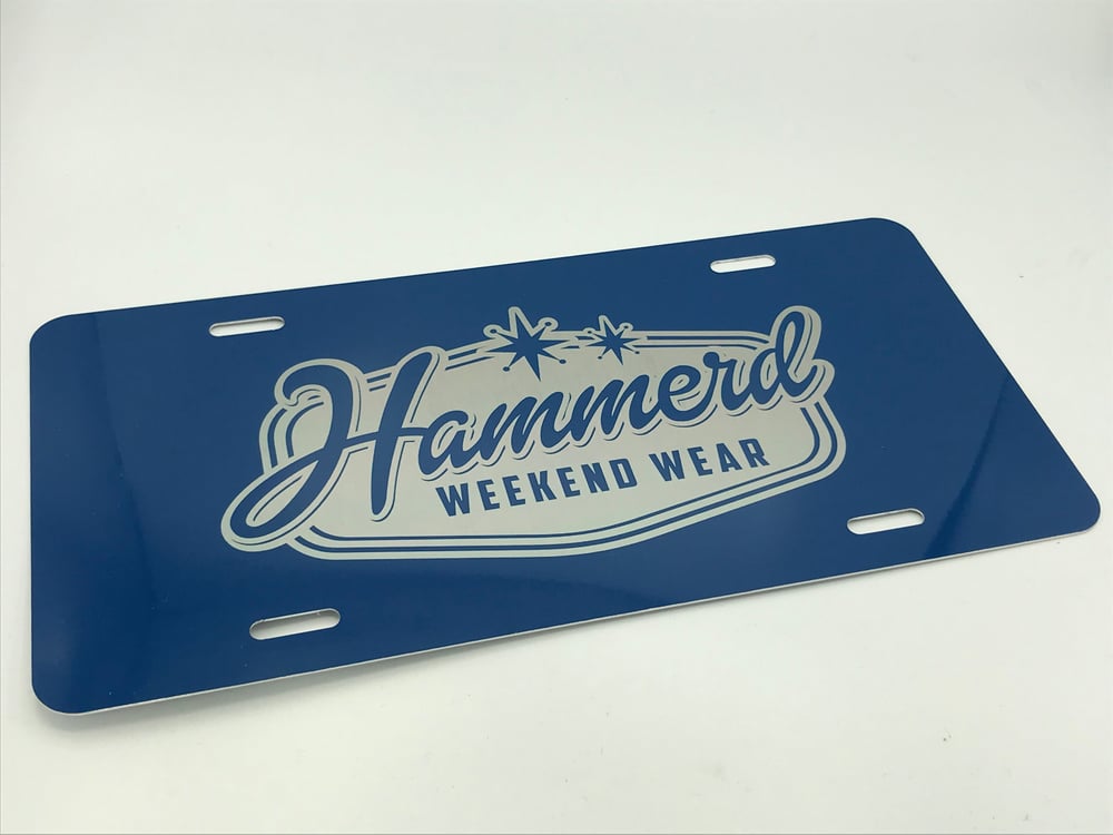 HammerD license plates
