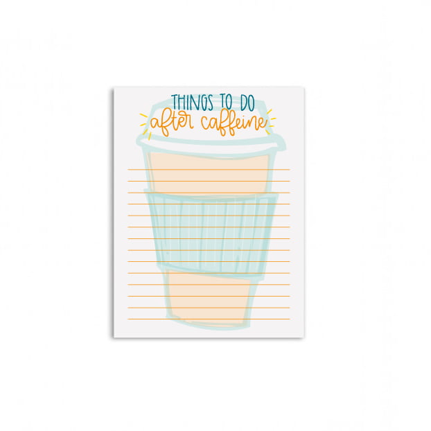Image of After Caffeine Mini Notepad
