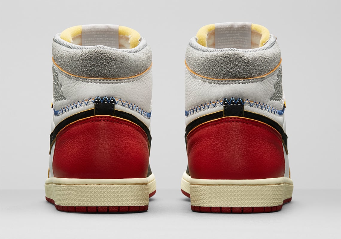 union x air jordan 1 black toe