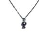 Pomegranate necklace in sterling silver or gold