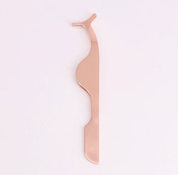 Image of Rose Gold Eyelash Tweezers