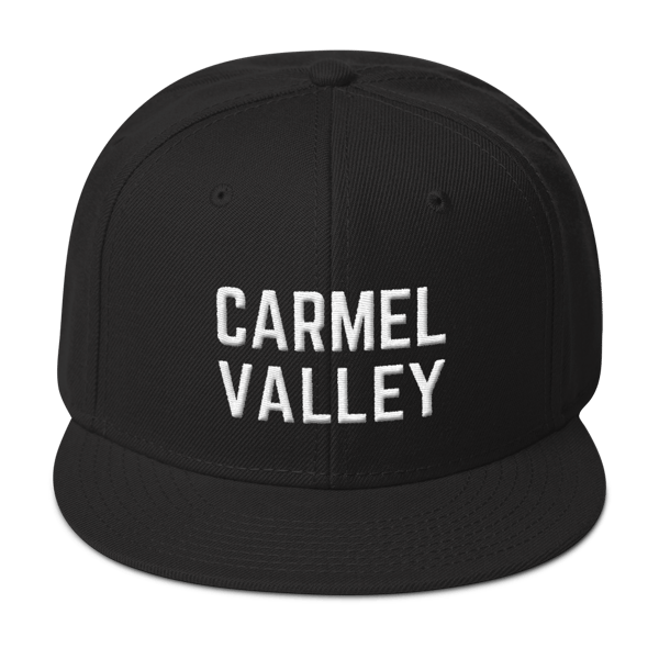 Image of Carmel Valley Snapback Hat - Black