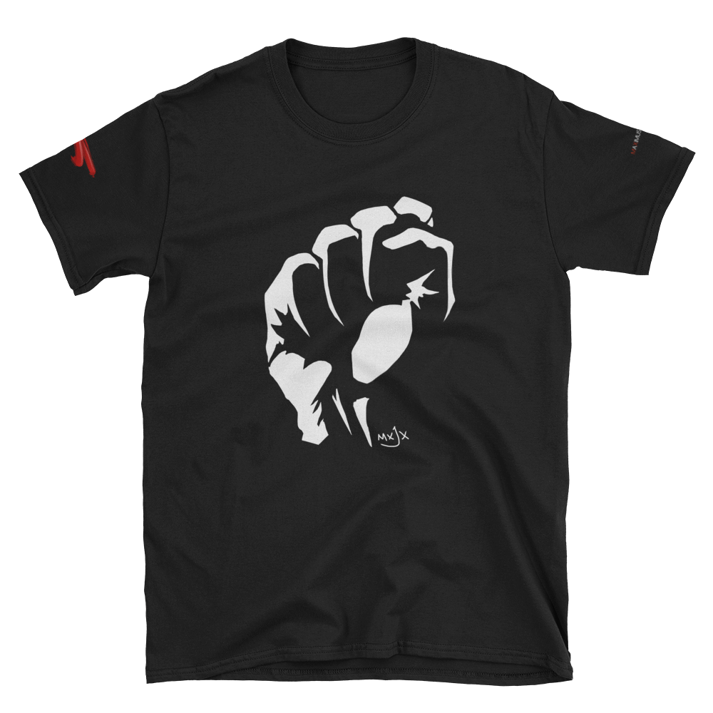Image of Power To The People Fist T-Shirt (Black)