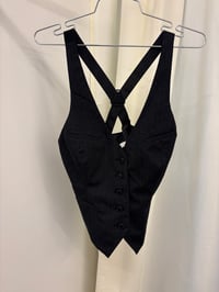 Image 1 of 00s button up vest 