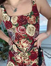 Floral tapestry corset 