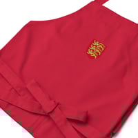Image 6 of Organic cotton apron Three Lions