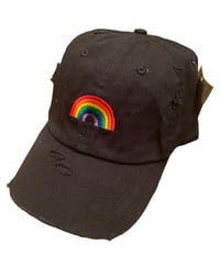 Image 1 of Rainbow dad hat