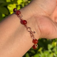 Image 3 of Carnelian Bracelet ❤️