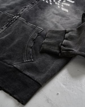 WASHED WAFFLE OFFLINE ZIPUP (UNISEX)