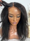 LLH 14” Kinky Straight 13x4 glueless wig 