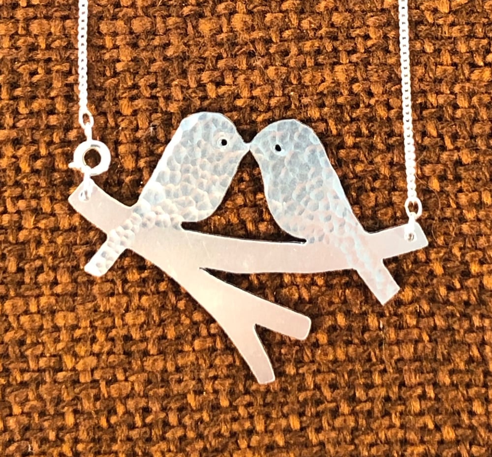 Image of Love Birds Necklace.