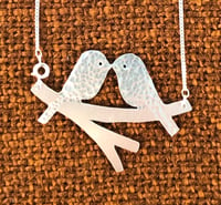 Image 1 of Love Birds Necklace.
