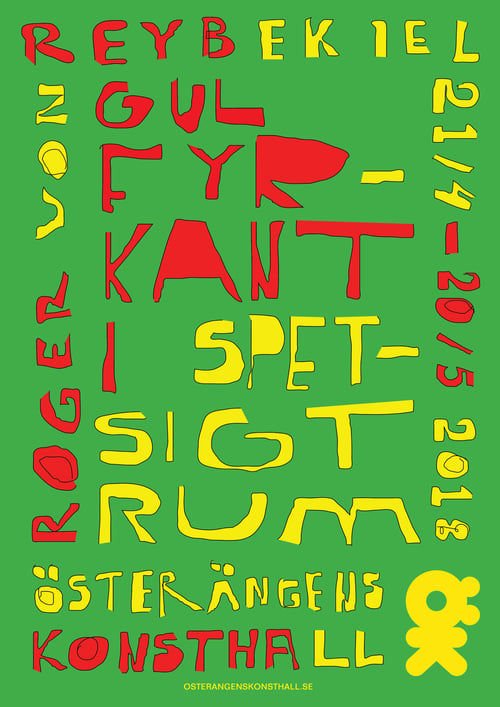 Image of A3 Utställningsposter / 4 varianter