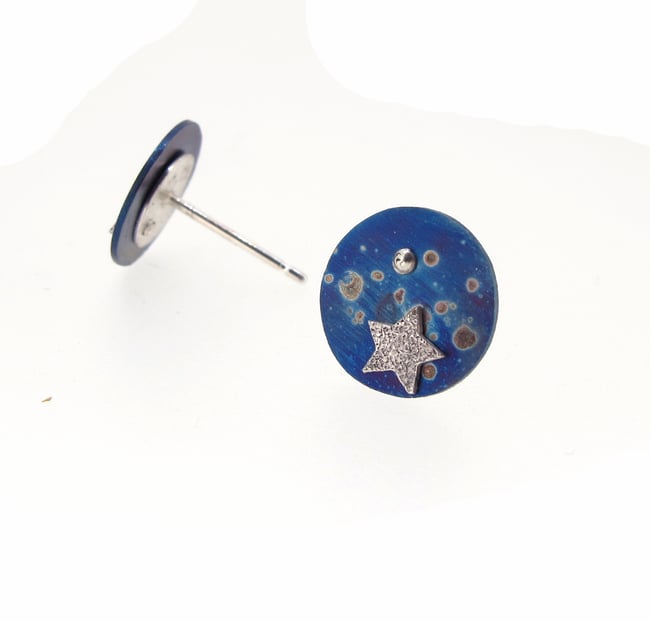 {NEW}Stella Nova - Galaxy Stud Earrings