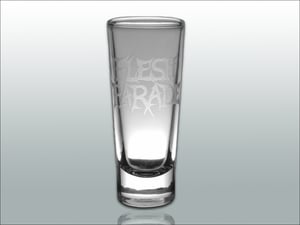 Image of Flesh Parade "Etched Logo" Shot Glass