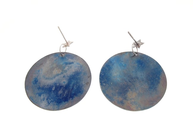 {NEW} Stella Nova - Large Galaxy Drop Earrings