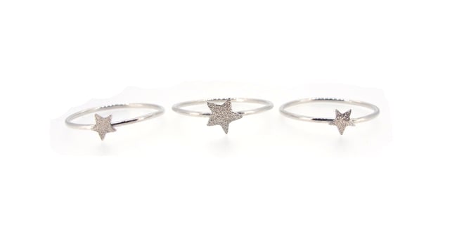 {NEW}Stella Nova –3 Star Stacking Rings