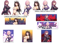 LEWDFUL SCATCHACH X MASHU X ISHTAR Slaps, Diecut, POLAROID